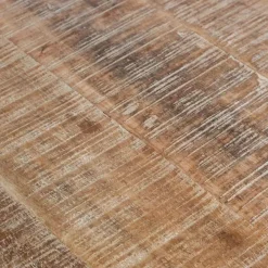 Mesa de Comedor Redonda con Efecto Decapé 94911