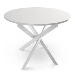 Mesa de Comedor Redonda con Patas de Metal NEXO
