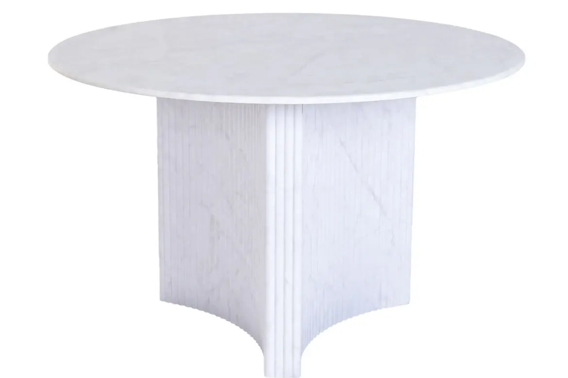Mesa de Comedor Redonda con Superficie de Granito MB-226677