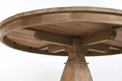 Mesa de Comedor Redonda de Madera Reciclada MB-219474