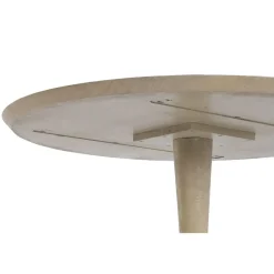 Mesa de Comedor Redonda de Madera de Mango MB-227261