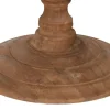 Mesa de Comedor Redonda de Teca Reciclada 140 cm MB-213885