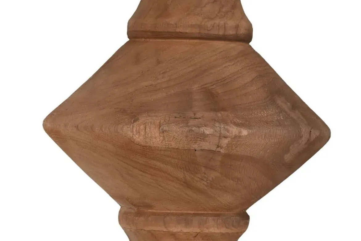 Mesa de Comedor Redonda de Teca Reciclada 140 cm MB-213885