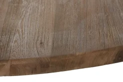 Mesa de Comedor Redonda de Teca Reciclada 140 cm MB-213885