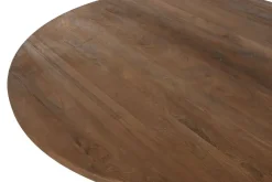 Mesa de Comedor Redonda de Teca Reciclada 140 cm MB-213885