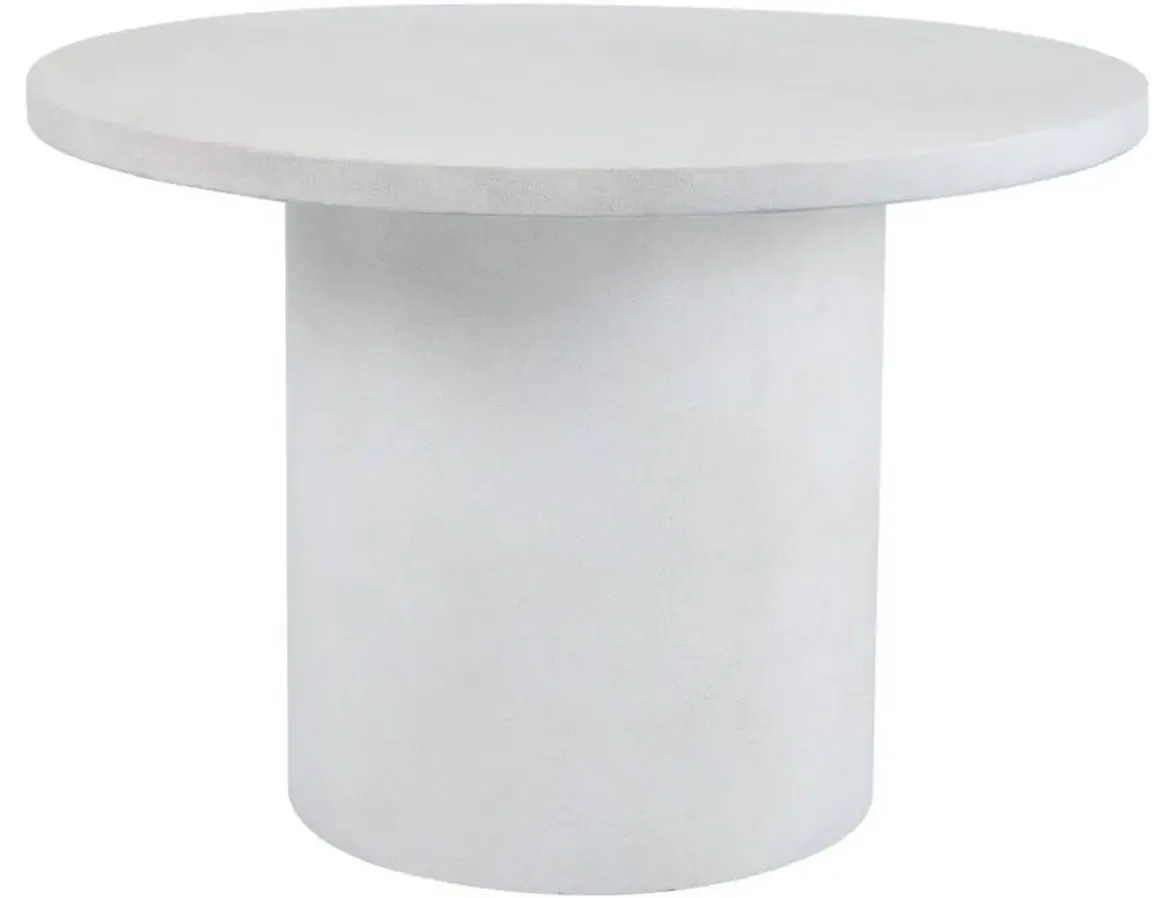 Mesa de Comedor Redonda Estructura de GRC Crudo MB-224560