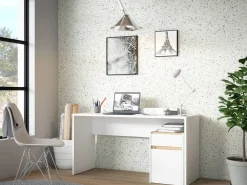 Mesa de Estudio con Cajonera Móvil en Laminado A73
