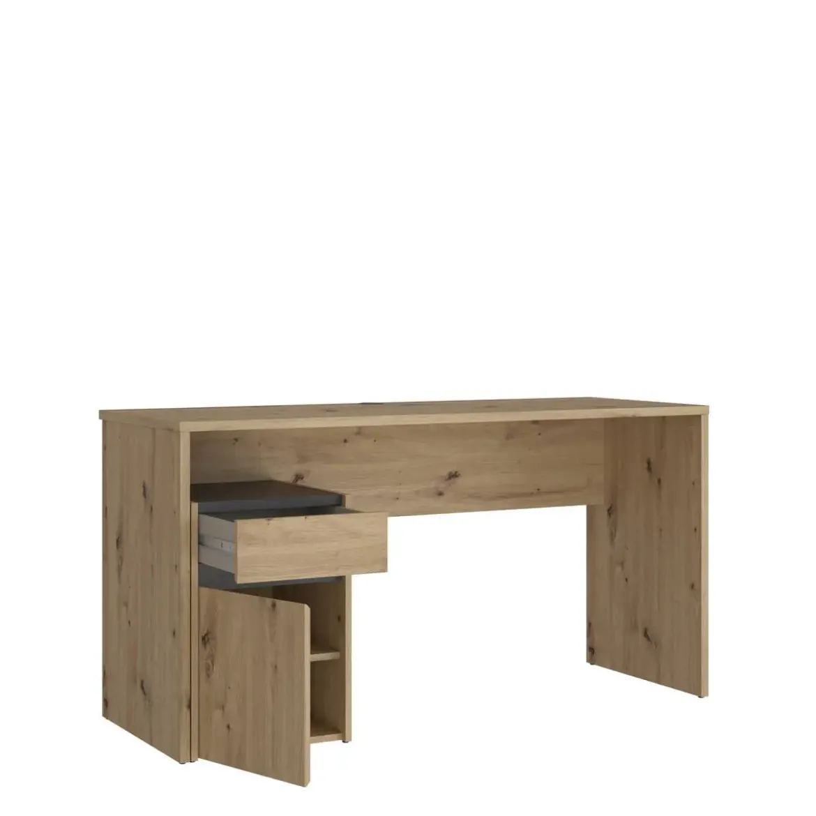 Mesa de Estudio con Cajonera Móvil en Laminado A73