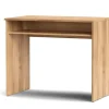 Mesa de Estudio con Estante en Melamina ELBA Acabado Mauvella A031EL07MAU