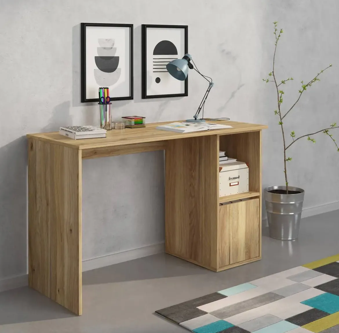 Mesa de Estudio con 1 Puerta AURA