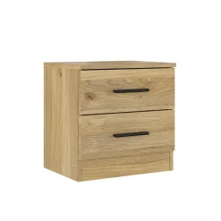 Mesa de Noche de 2 Cajones AURA