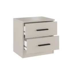 Mesa de Noche de 2 Cajones AURA