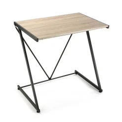 Mesa de Ordenador Compacta con Estructura Metálica 76 cm 20881005