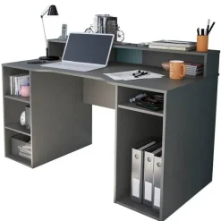 Mesa de ordenador GAMER gris antracita 004601Z