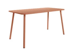 Mesa de terraza con Estructura Metálica HONOLULU 140 cm