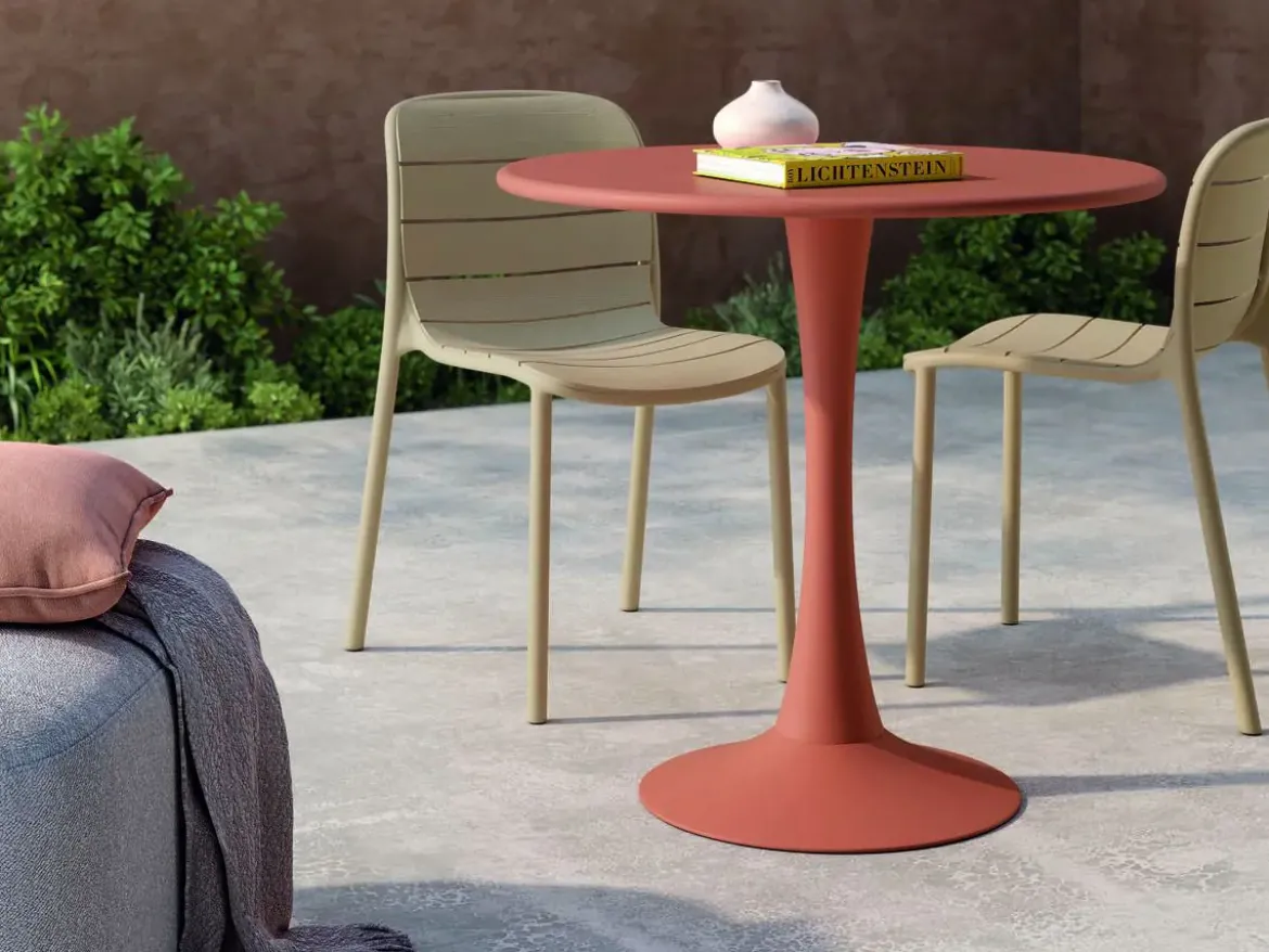 Mesa de terraza de Metal CAPRI 80 cm