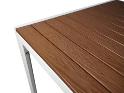 Mesa de terraza de Metal y Lamas de WPC MAREA 180 cm