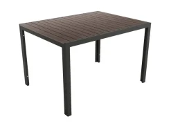 Mesa de terraza de Metal y Lamas de WPC MAREA 200 cm