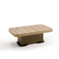 Mesa Elevable y Extensible 120x75 Tapa Melamina ELEGANT