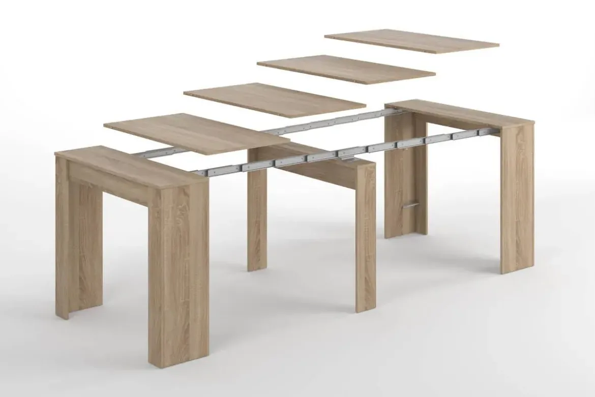 Mesa Extensible Multifuncional de Acabado Roble Canadian 004580F