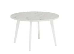 Mesa Fija 100 cm con Patas Metálicas Inclinadas M818
