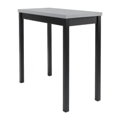 Mesa Fija de Cocina Laminada con Patas de Aluminio AZALEA