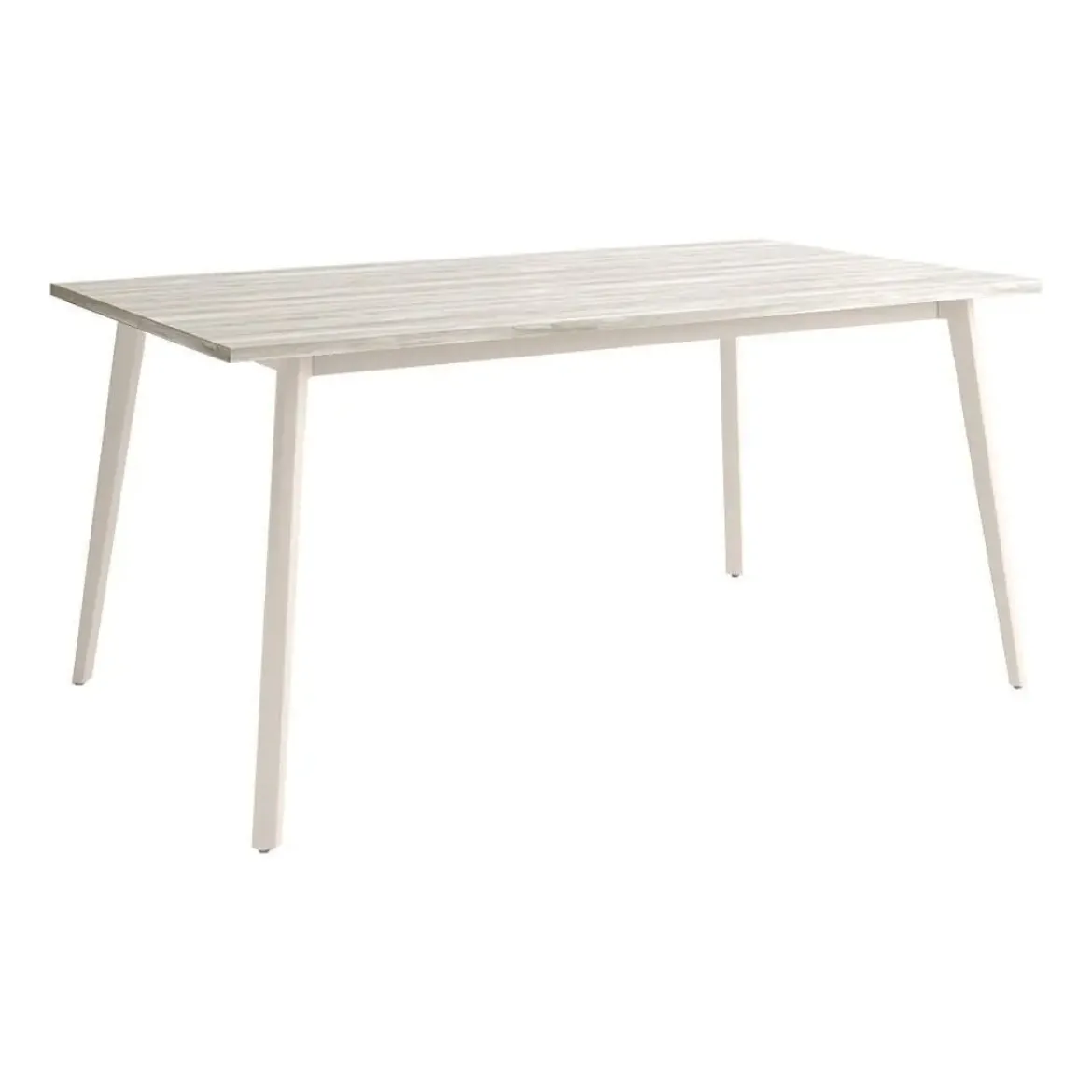 Mesa Kamba Rectangular 140 cm Estuctura Marfil BOGAL CNG052M