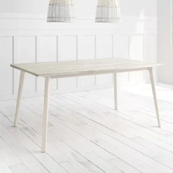 Mesa Kamba Rectangular 160 cm Estuctura Marfil BOGAL CNG053M