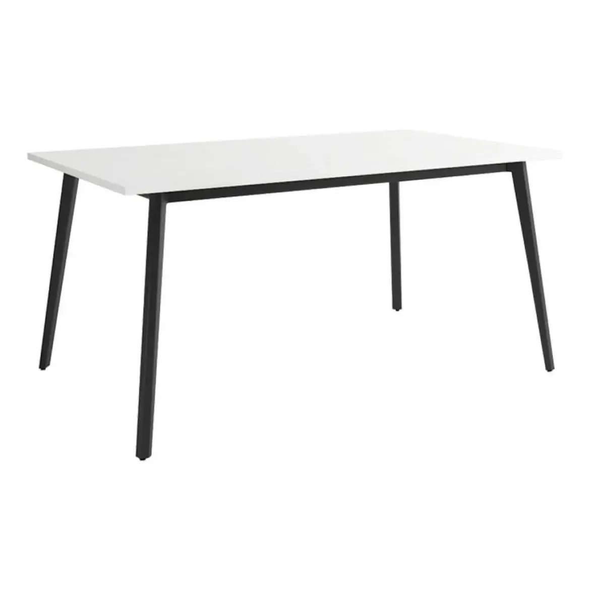 Mesa Kamba Rectangular 160 cm Estuctura Negra BOGAL CNG053N