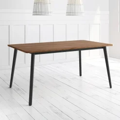 Mesa Kamba Rectangular 180 cm Estuctura Negra BOGAL CNG054N