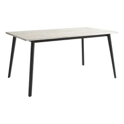 Mesa Kamba Rectangular 180 cm Estuctura Negra BOGAL CNG054N