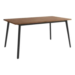 Mesa Kamba Rectangular 180 cm Estuctura Negra BOGAL CNG054N