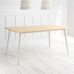 Mesa Kamba Rectangular 180 cm Estuctura Marfil BOGAL CNG054M