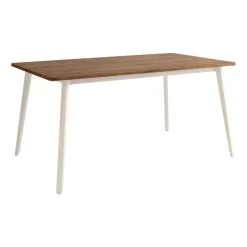 Mesa Kamba Rectangular 180 cm Estuctura Marfil BOGAL CNG054M
