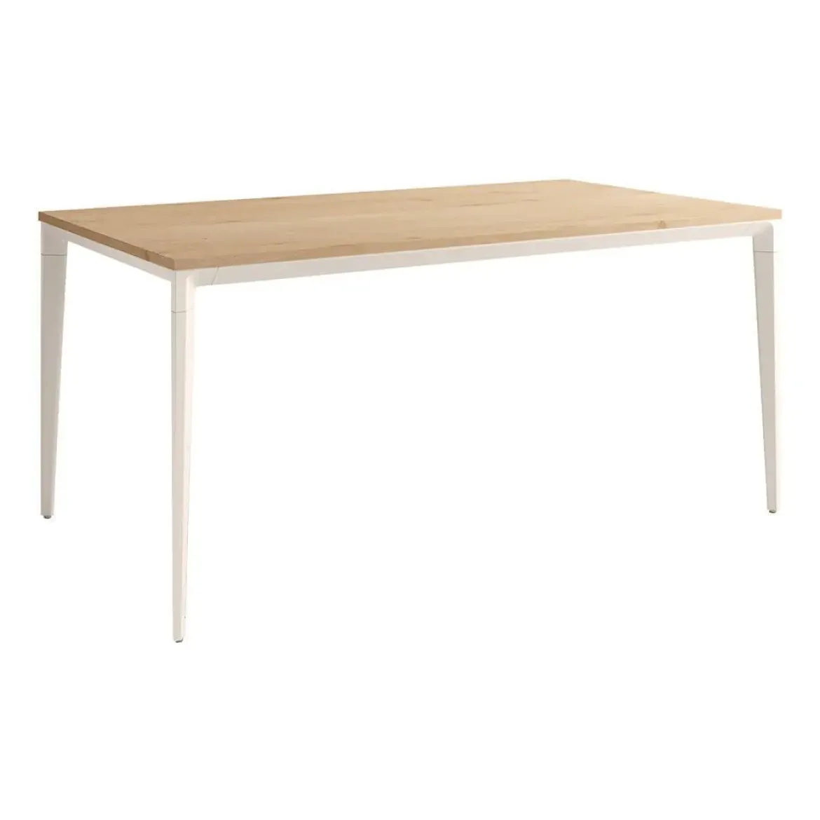 Mesa Ness Cuadrada 90 cm Estuctura Marfil BOGAL CNG080M