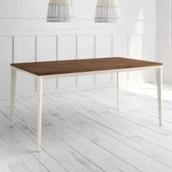 Mesa Ness Rectangular 120 cm Estuctura Marfil BOGAL CNG081M