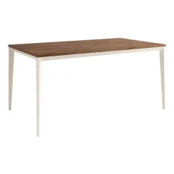 Mesa Ness Rectangular 120 cm Estuctura Marfil BOGAL CNG081M