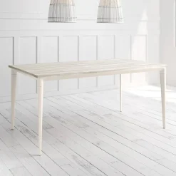 Mesa Ness Rectangular 120 cm Estuctura Marfil BOGAL CNG081M