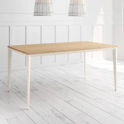 Mesa Ness Rectangular 120 cm Estuctura Marfil BOGAL CNG081M