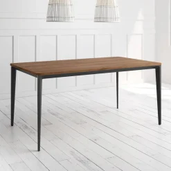 Mesa Ness Rectangular 140 cm Estuctura Negra BOGAL CNG082N