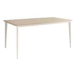 Mesa Ness Rectangular 160 cm Estuctura Marfil BOGAL CNG083M