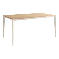 Mesa Ness Rectangular 160 cm Estuctura Marfil BOGAL CNG083M
