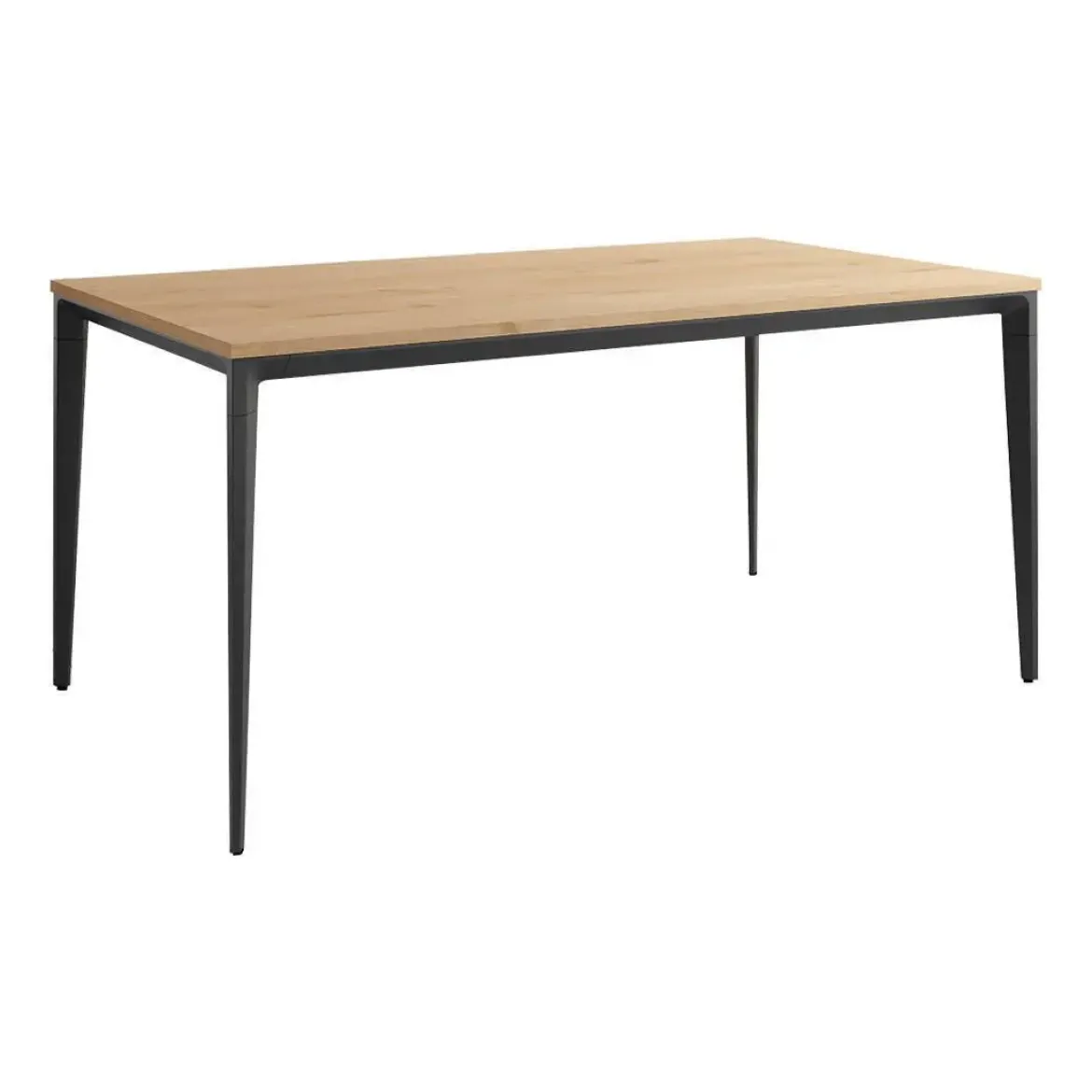 Mesa Ness Rectangular 160 cm Estuctura Negra BOGAL CNG083N