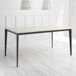Mesa Ness Rectangular 160 cm Estuctura Negra BOGAL CNG083N
