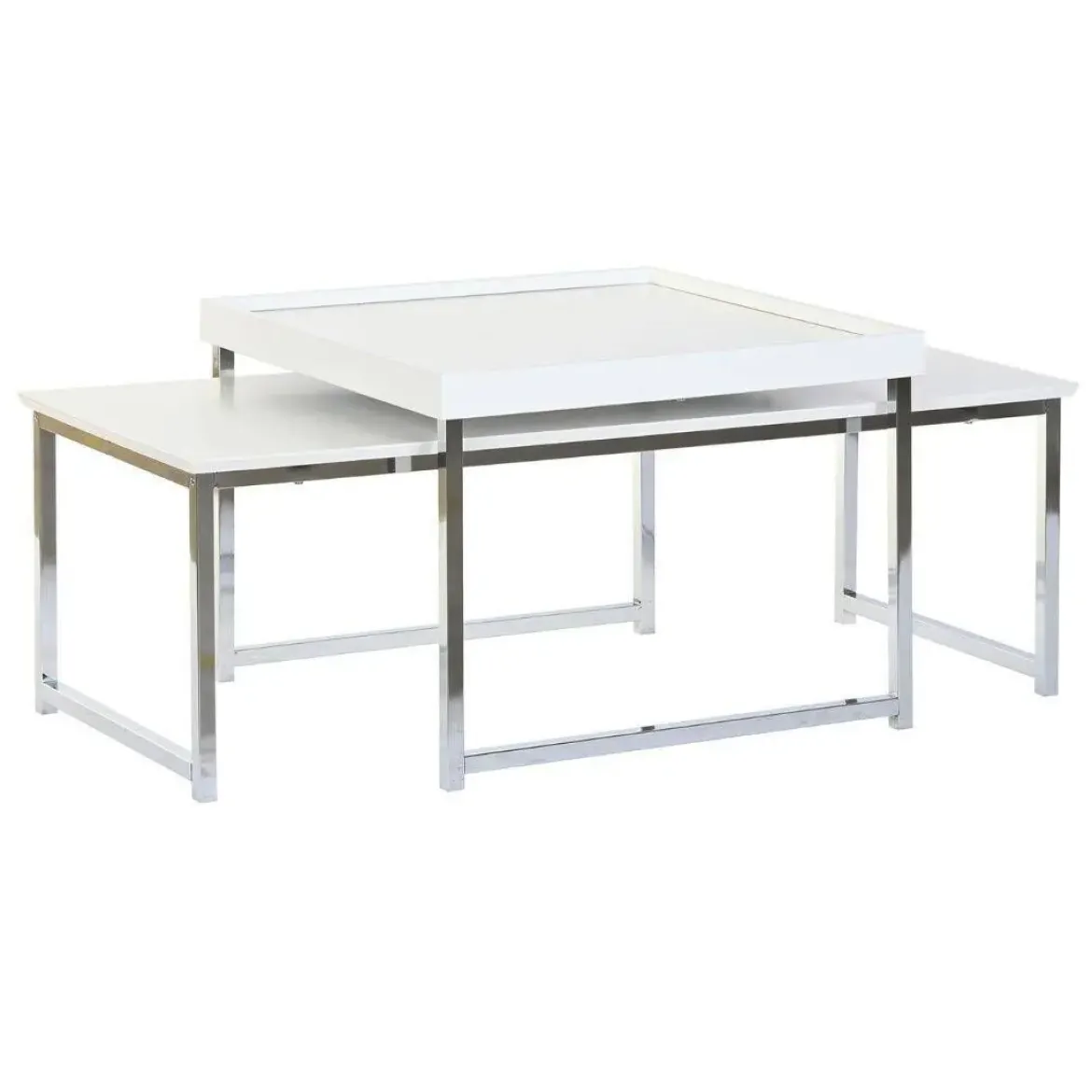 Mesa Nido Blanca de Acero MB-199664