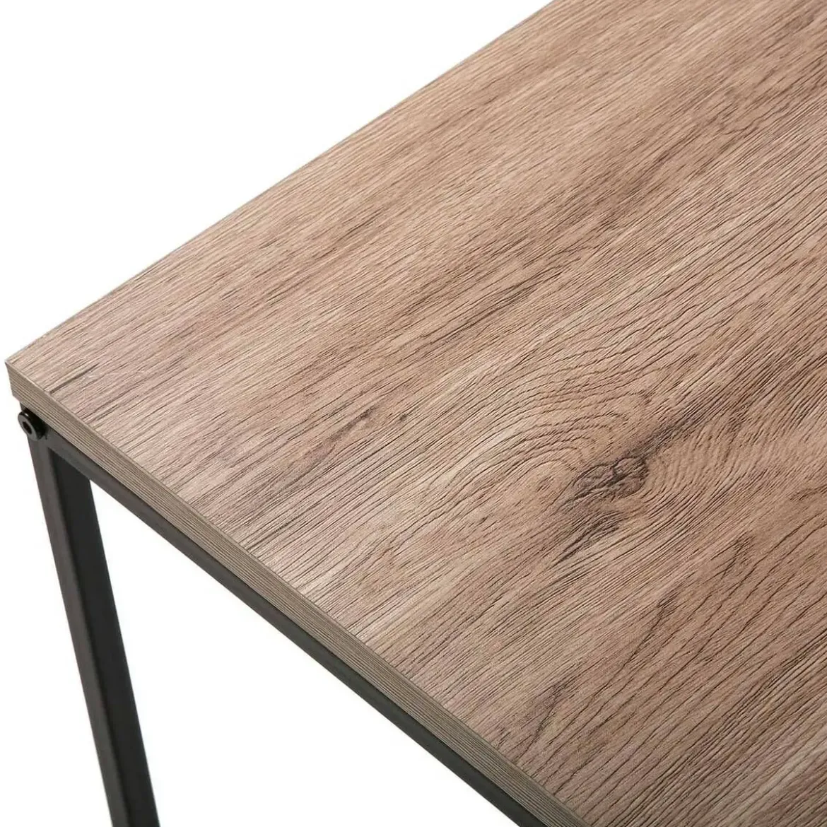 Mesas Auxiliares Set 2 de MDF y Hierro CAMBRIDGE 15810522
