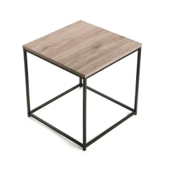 Mesas Auxiliares Set 2 de MDF y Hierro CAMBRIDGE 15810522