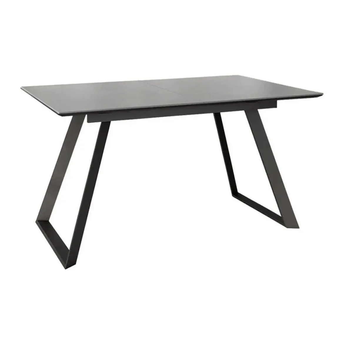 Mesa Sena Extensible de 140 cm de Porcelana con Estructura Negra BOGAL CNG086N