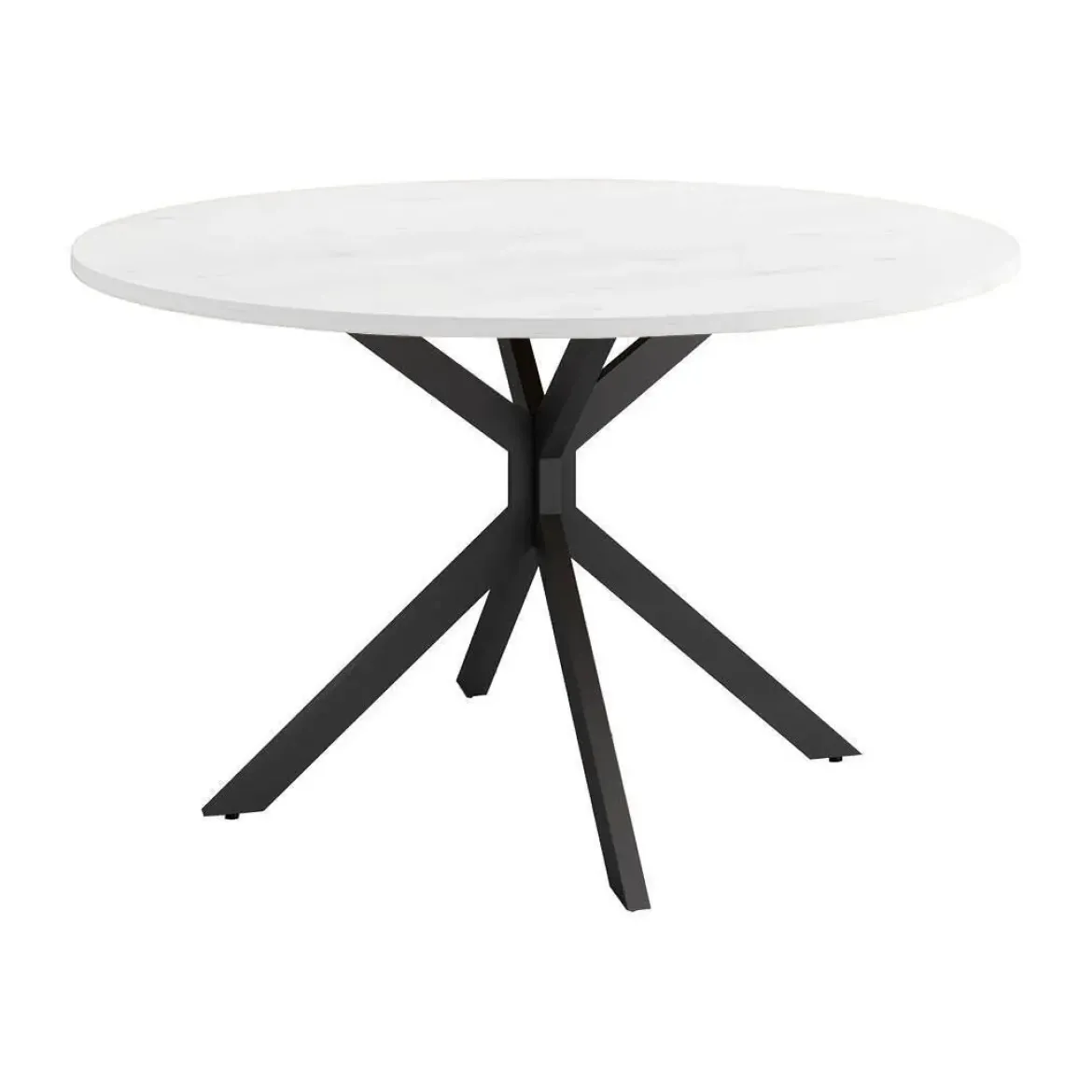 Mesa Wako Circular 100 cm Estuctura Negra BOGAL CNG050N