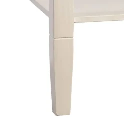 Mesita de Noche 1 Cajón de Madera de Pino Gris Claro 615272